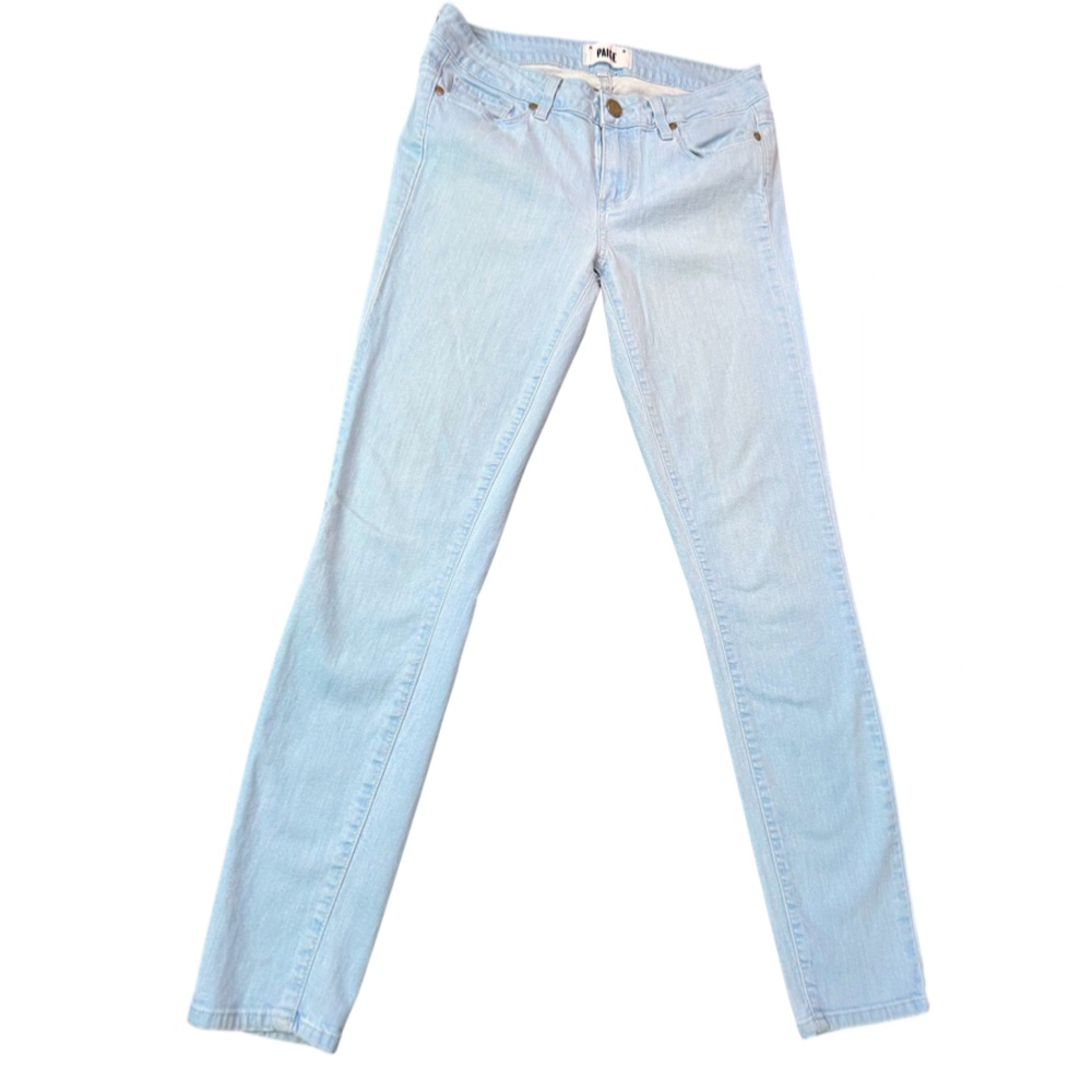 Paige women’s light blue skinny jeans size 29